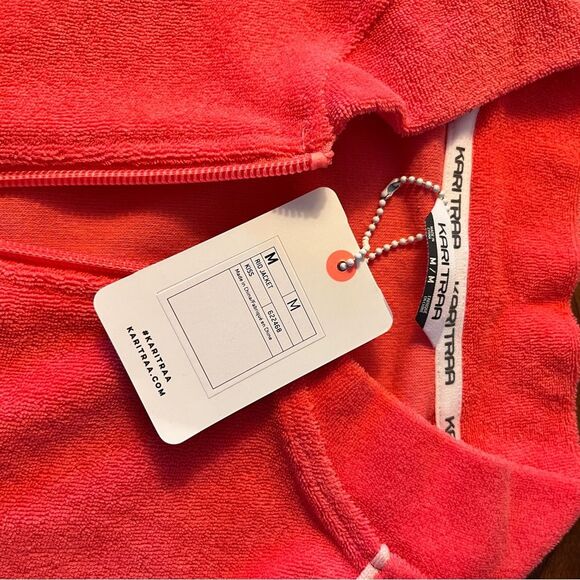 Kari Traa Full Zip Rio Jacket Kiss Velour Track Jacket Sz M NWT - Picture 10 of 11